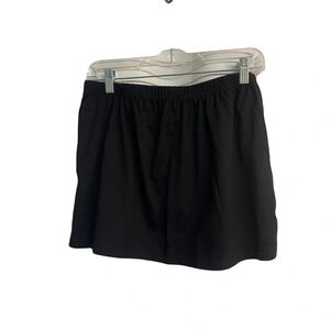 NWT. Ababalaya black mini skirt 14” size XL
100% cotton 
New